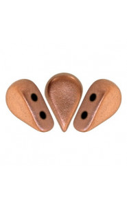 Amos par Puca® beads Copper gold mat 00030/01780